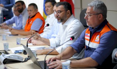 Governador Wilson Lima apresenta balanço de ações da Operação Estiagem 2024 com envio de mais de 3 mil toneladas de alimentos