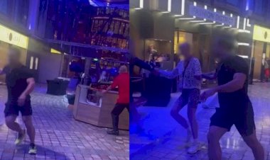 Tempestade inclina cruzeiro em 45 graus: passageiros enviam mensagens de despedida; veja vídeo