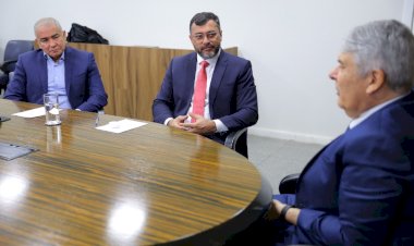 Wilson Lima e presidente da Infraero reúnem-se para tratar sobre aeroportos do interior