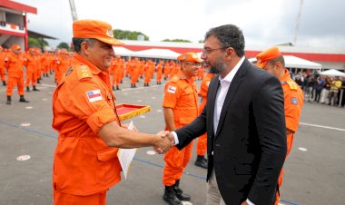 Governador Wilson Lima realiza formatura de 200 novos soldados do Corpo de Bombeiros que vão reforçar serviço operacional no Amazonas