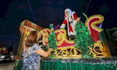 Prefeitura realizou 'Caravana Natalina' em bairros da zona Oeste e Centro-Oeste de Manaus