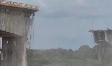 Vão central de ponte que liga Tocantins ao Maranhão desaba; DNIT indica desvios