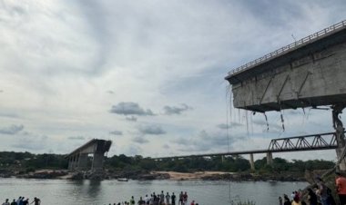 Bombeiros confirmam 1 morto e 2 desaparecidos em queda de ponte