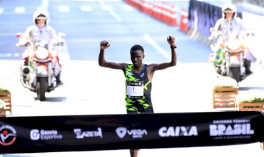 São Silvestre 2024: quenianos vencem prova; brasileira chega em terceiro