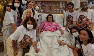 Preta Gil deixa a UTI e passa Ano-Novo em hospital com a família e amigos