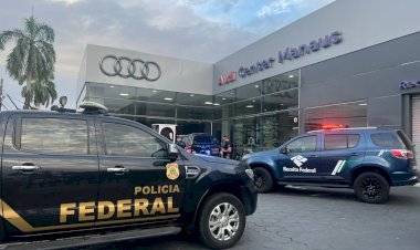 PF e Receita Federal realizam operação contra organização criminosa suspeita de cometer fraudes fiscais com carros de luxo