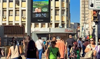 Fevereiro começará com onda de calor de 40ºC no Sul do Brasil