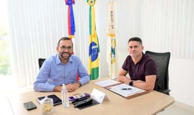 Prefeito David Almeida e presidente da Eletros discutem oportunidades de investimentos para Manaus