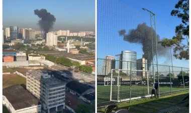 Avião de pequeno porte King Air cai em avenida na Barra Funda, Zona Oeste de São Paulo, bate em ônibus e deixa 2 mortos