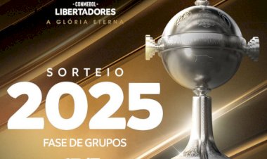Libertadores: Conmebol divulga data de sorteio da fase de grupos