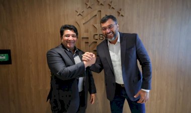 Governador Wilson Lima reúne com presidente da CBF e tratativas para o Amazonas receber jogos da Copa do Mundo Feminina avançam