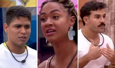 BBB 25: Paredão é formado entre Aline, Guilherme e Mateus