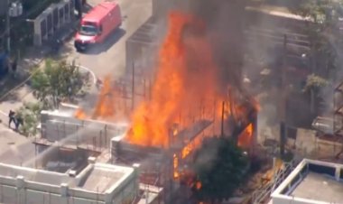 Incêndio no Projac afeta cidade cenográfica da novela Dona de Mim, da Globo