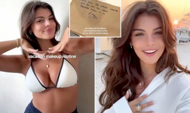 Piloto de avião deixa cantada para influencer: 'Vi o mundo inteiro e você é a mulher mais linda'