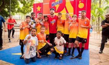 Fred Bruno chega à capital amazonense para sua estreia na Liga Esportiva NESCAU®️