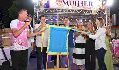 Prefeito David Almeida inaugura espaço de convivência e lazer na sede da Semulsp