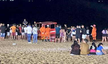 Adolescente morre afogado na Praia da Ponta Negra após entrar no rio fora do horário permitido