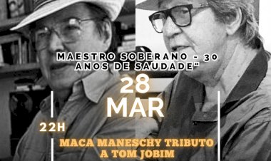 Maca Maneschy, cantor, compositor e instrumentista apaixonado pela Bossa Nova e pela Música Popular Brasileira (MPB), retorna aos palcos com um espetáculo imperdível