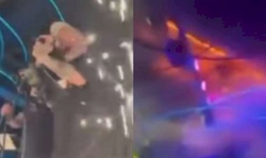 Vídeo mostra momento em que teto de boate pega fogo na Macedônia do Norte