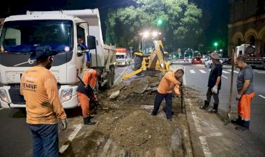 Prefeitura de Manaus inicia a 8ª intervenção viária na capital com obra no cruzamento da avenida Maceió com rua Belém