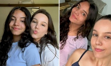 Mãe e filha do Pará confundem a web: "Gente, quem é a mãe?"