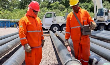 Obras de expansão da rede de gás natural estão em andamento em Manaus