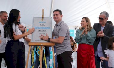 Prefeito David Almeida entrega maior UBS de Manaus e alcança marca de 100 obras na saúde