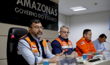 Operação Cheia 2025: Governador Wilson Lima anuncia envio de ajuda humanitária para municípios da calha do rio Madeira