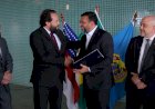 Governador Wilson Lima firma acordo com a Polícia Federal para uso compartilhado de hangar no Aeroporto Eduardo Gomes