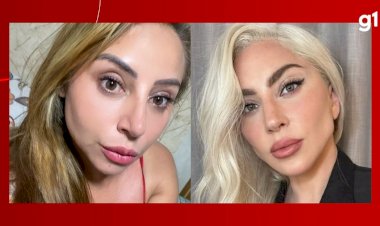 'Lady Gaga de Manaus' vira atração entre fãs que aguardam show da cantora em Copacabana