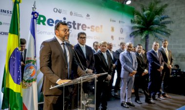 Na abertura da Semana Nacional do Registro Civil, governador Wilson Lima destaca apoio do Estado para mutirão de atendimentos