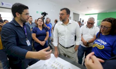 Governador Wilson Lima vistoria instalações do Caic TEA José Contente, voltado para crianças com o Transtorno do Espectro Autista