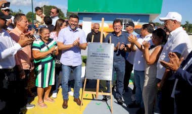 Governador Wilson Lima inaugura pavimentação de ruas do sistema viário de Tapauá