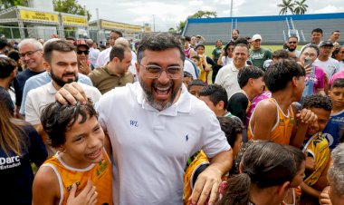 Governador Wilson Lima entrega Estádio Carlos Zamith revitalizado com nova iluminação e melhorias na estrutura