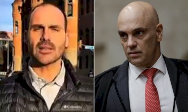 Eduardo Bolsonaro entra na mira do STF após ameaça dos EUA contra Moraes: “molecagem"
