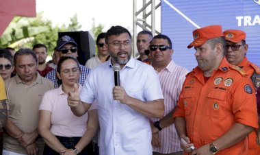 Governador Wilson Lima entrega Grupamento Integrado de Combate a Incêndio e Proteção Civil em Rio Preto da Eva
