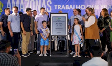 No aniversário do Alvorada, governador Wilson Lima reinaugura o Caic José Carlos Mestrinho totalmente reformado