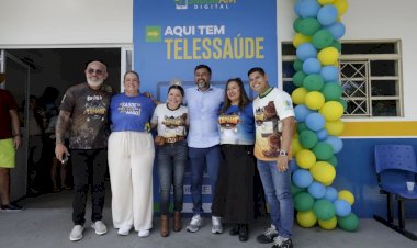 Governador inaugura serviço de Telessaúde em Nhamundá, o oitavo município a receber estrutura para teleconsultas a distância