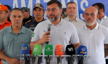 Governador Wilson Lima entrega 100 motocicletas para reforçar policiamento tático da Rocam