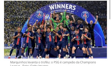 PSG atropela a Inter com o brilho de Doué e enfim conquista a Champions