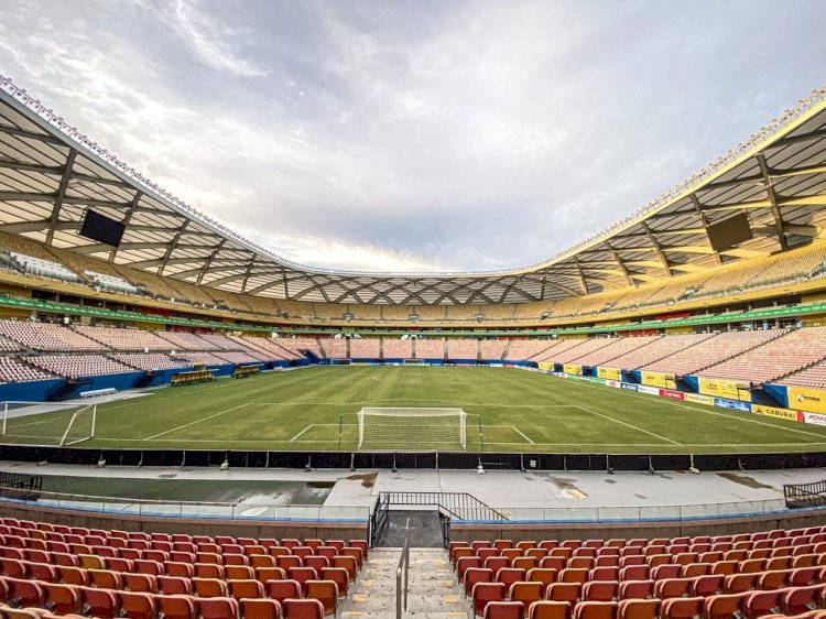 Arena da Amazônia em Manaus e mais três estádios ficam fora da Copa do Mundo Feminino em 2027