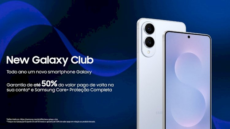 Novo programa da Samsung devolve até 50% do valor pago na troca de celular