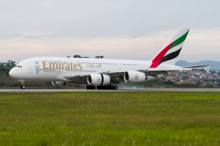 Airbus A380 com destino a Dubai tem falha técnica, dá cinco voltas sobre Ubatuba e retorna para aeroporto de Guarulhos