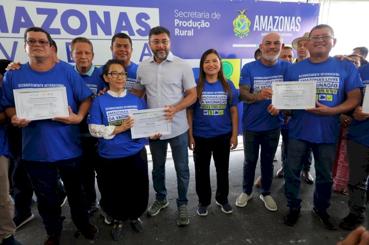 Governador Wilson Lima apresenta comitiva que representará o Amazonas em evento que oficializa estado livre da febre aftosa sem vacinação