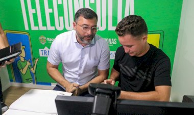 Governador Wilson Lima inaugura Telessaúde em Itacoatiara, ampliando serviço para 18 unidades de saúde no estado