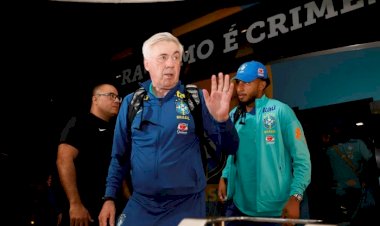 Seleção brasileira chega ao Equador para primeiro jogo com Ancelotti