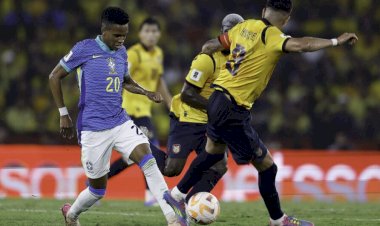 Brasil empata com Equador na estreia de Ancelotti nas Eliminatórias da Copa