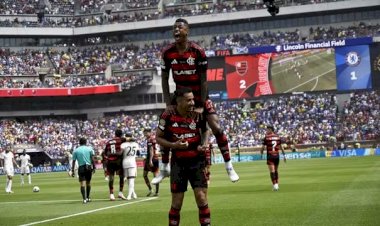 Flamengo vence Chelsea de virada e lidera o Grupo D