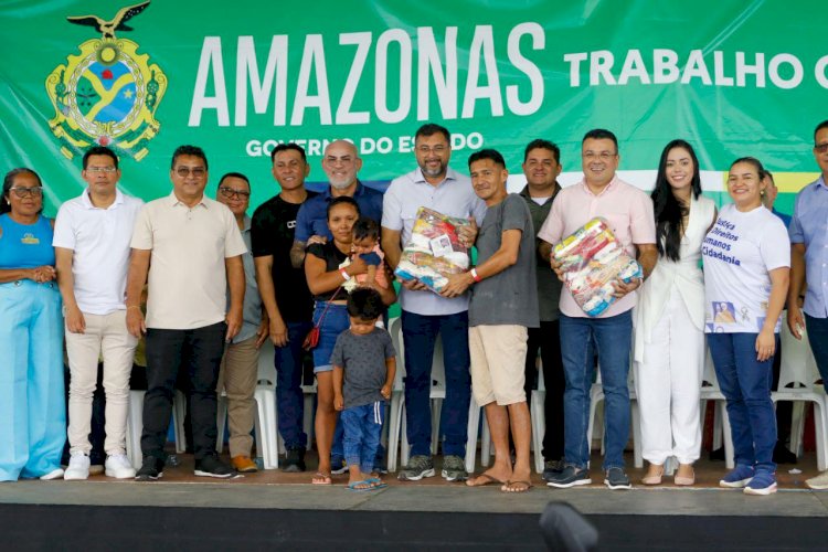 Governador Wilson Lima destina 3,6 toneladas de alimentos à população em situação de vulnerabilidade no município de Barreirinha