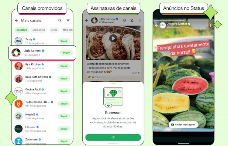 WhatsApp vai exibir anúncios para usuários e terá canais pagos por assinatura
